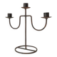 Vintage brutalist chandelier in wrought iron