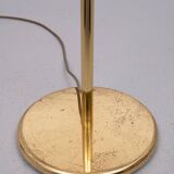 Lampadaire à bras oscillant réglable en laiton Holtkoetter. Allemagne