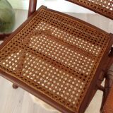 Bamboo folding chair