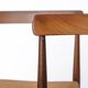 Pair Vintage Danish Rosewood Dining Chairs, 1960s Mid-Century Modern