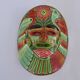 Mexican terracotta mask, Mexican folk art, 1970s