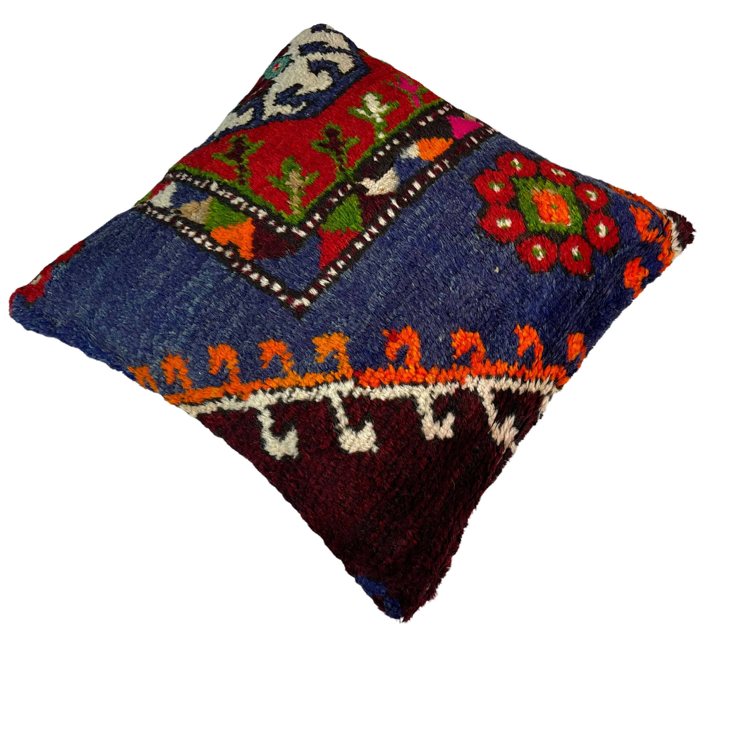 Vintage turkish cushion cover, 45 x 45 cm
