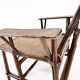 Art Deco French Bamboo & Wicker Chaise Lounge