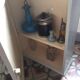 Sixties wooden toilet cabinet