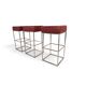 De Sede set of 3 DS 218/55 leather bar stools by Paolo Piva, 2000