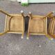 Set of 4 wooden chair bistrot farm
