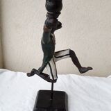 Double candle holder