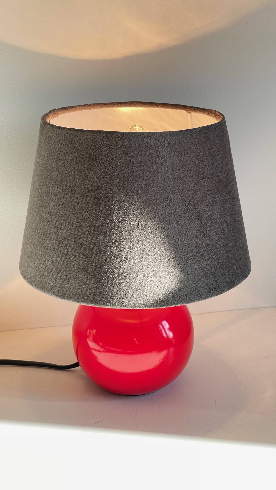 Designer ball lamp 1970s – 1980s