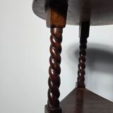 Elegant Victorian Mahogany Plant Stand / Side Table