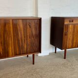 Vintage Danish buffets in rosewood from the 1960s.