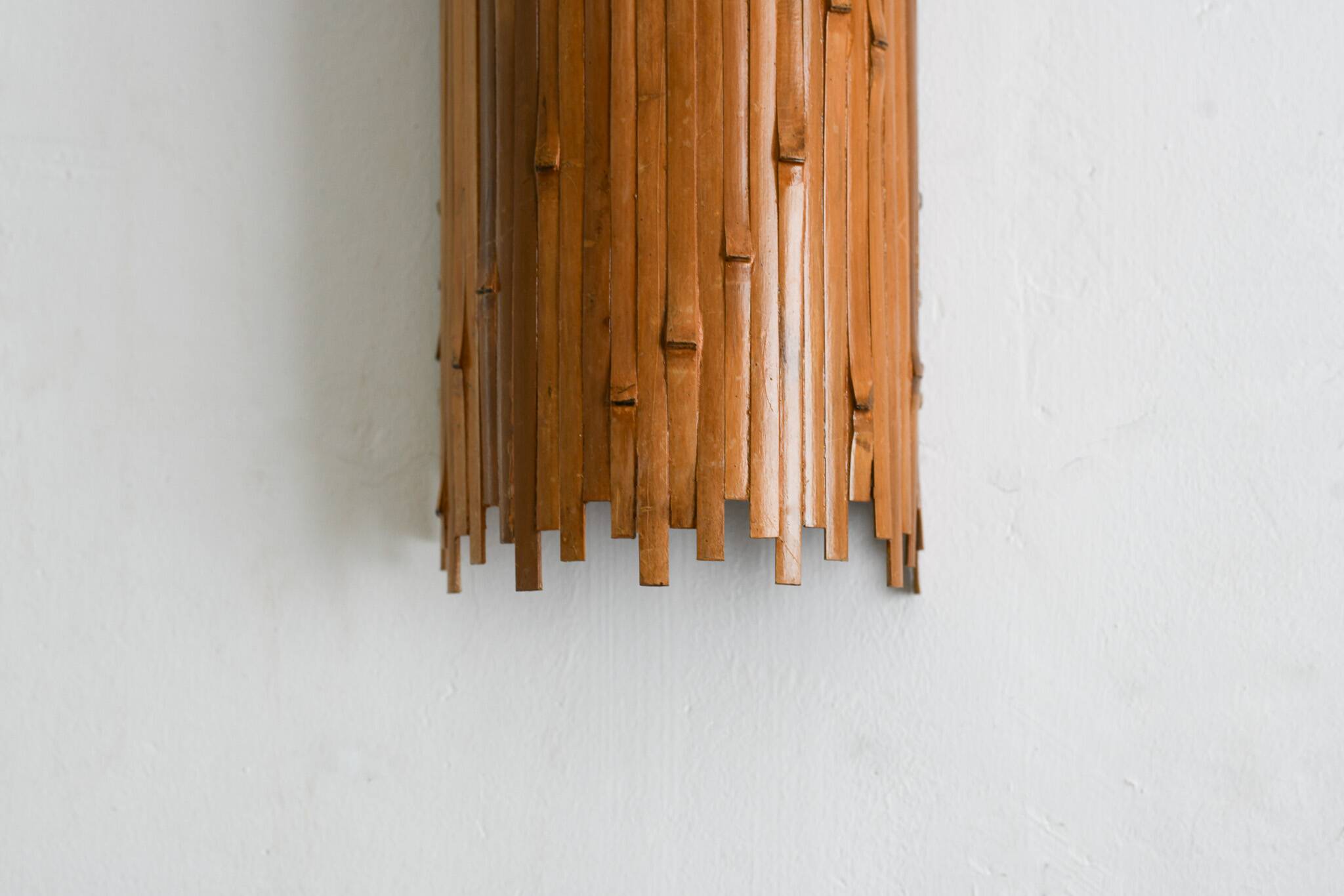 Applique murale en bambou