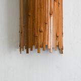 Applique murale en bambou