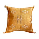 Orange tangerine orange cactus sabra cushion cover