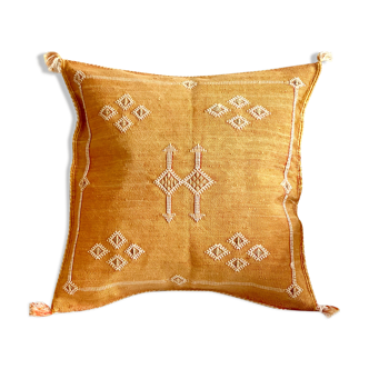 Orange tangerine orange cactus sabra cushion cover