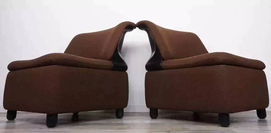Pair of vintage armchairs