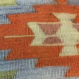 Housse de coussin kilim turque vintage, 40 x 40 cm