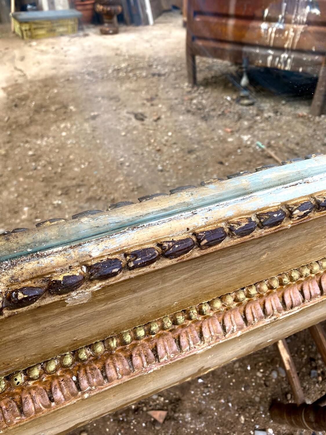 Antique Grand Mirror