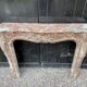 Louis XV style fireplace in rance marble circa 1880