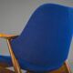 Armchair in Blue and Teak by Alf Svensson for Dux, 1960s