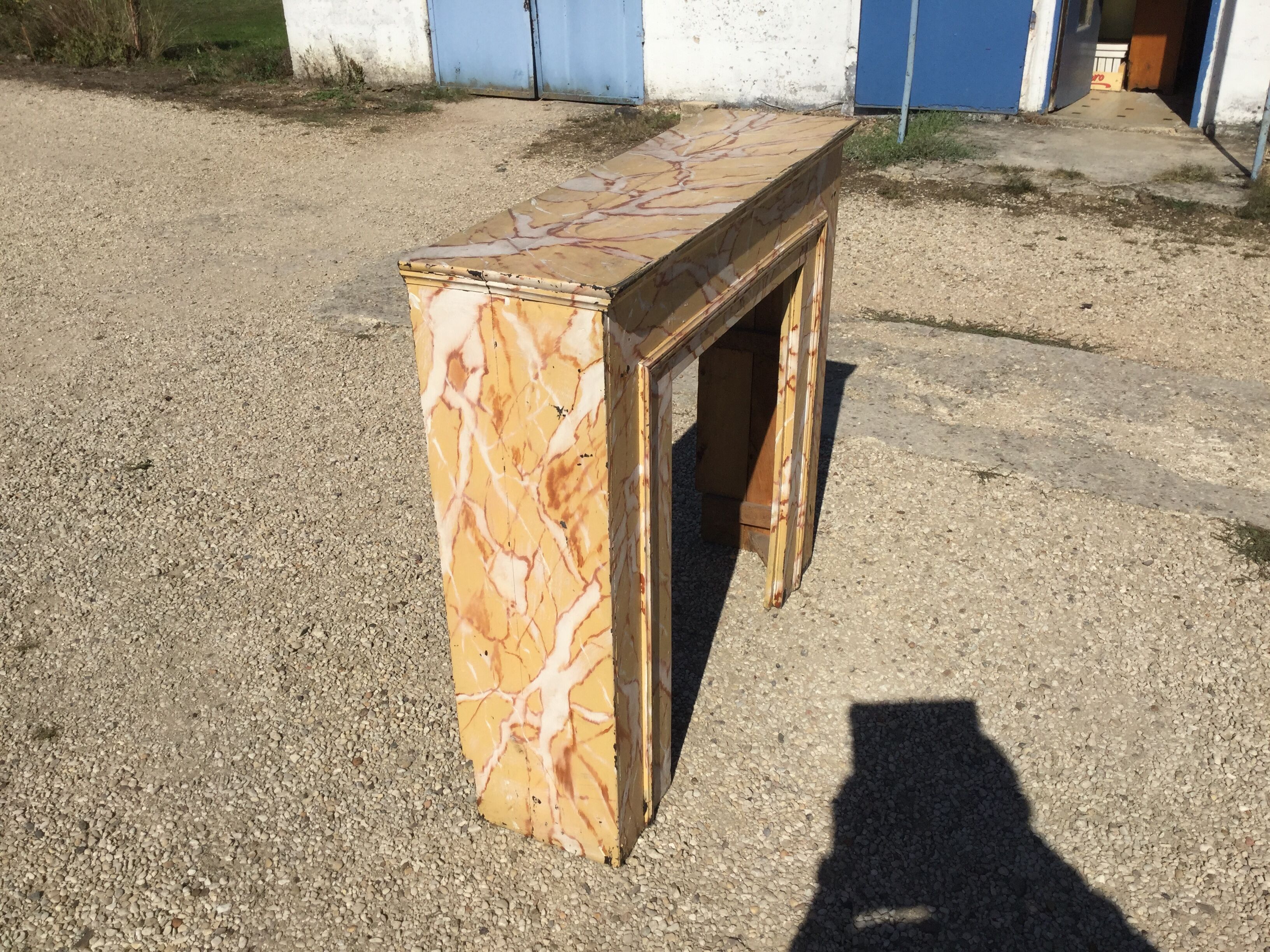 Cheminée en bois