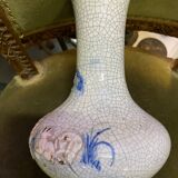 Vase porcelaine craquelé XIX