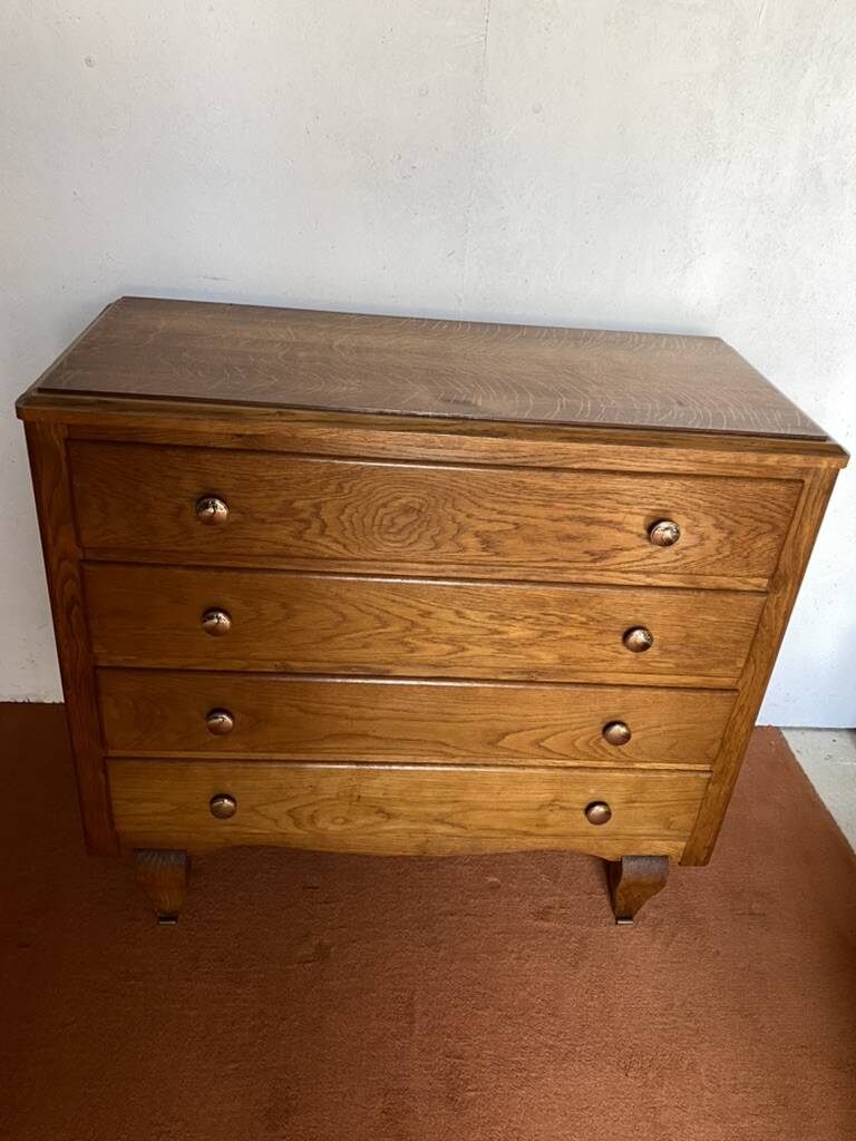 Commode vintage 4 tiroirs
