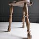 Brutalist tripod stools