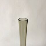 Designer glass soliflore vase from the 70s and 80s