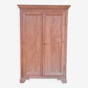 Armoire en sapin, époque XIX ème S