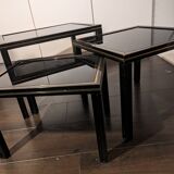 Black stone vandel nesting table