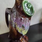 Ceramic owl pitcher from Vallauris