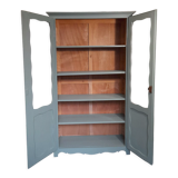 Small green glass cabinet