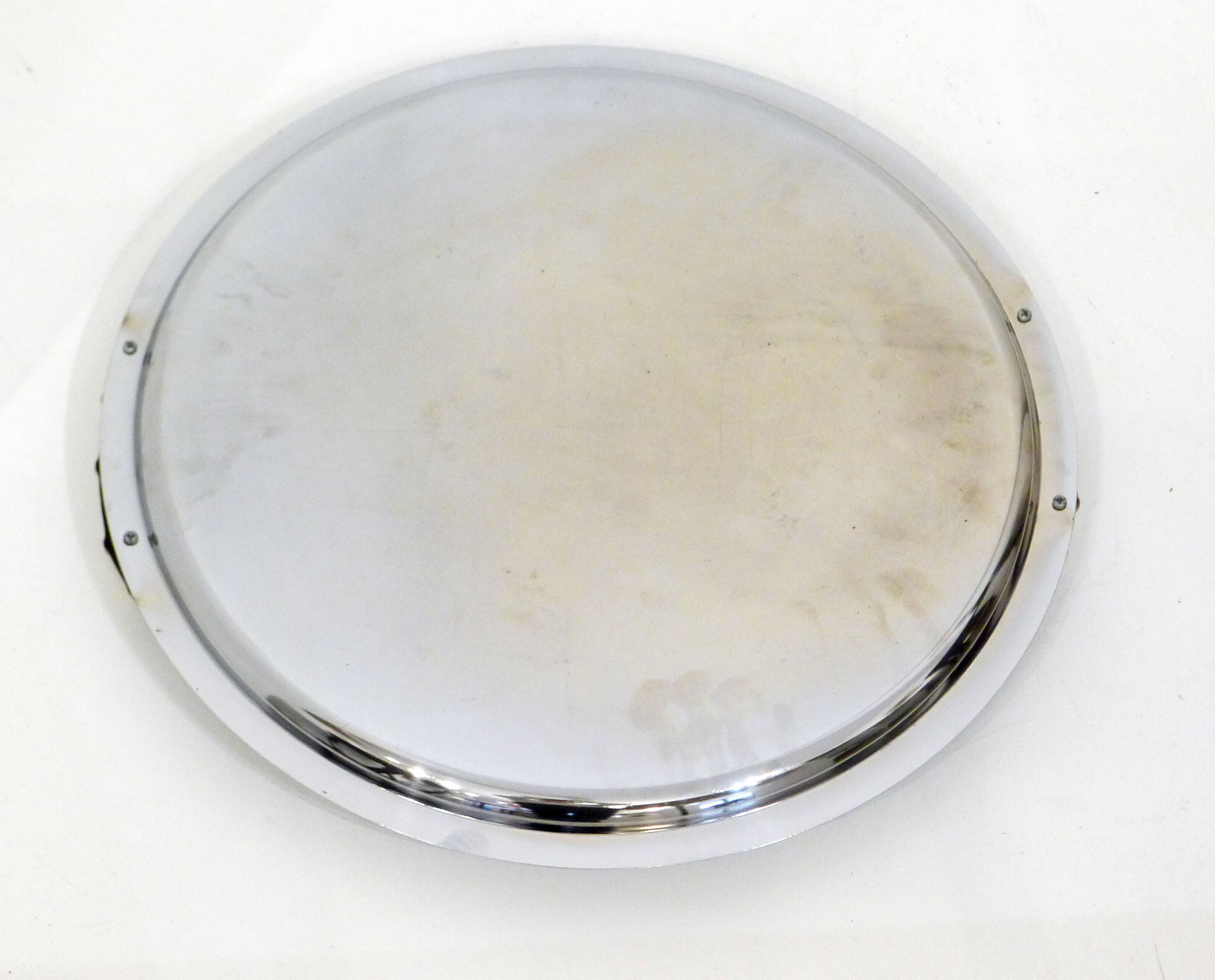 Round tray bamboo coves