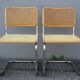 Pair of Cesca B32 chairs by Marcel Breuer