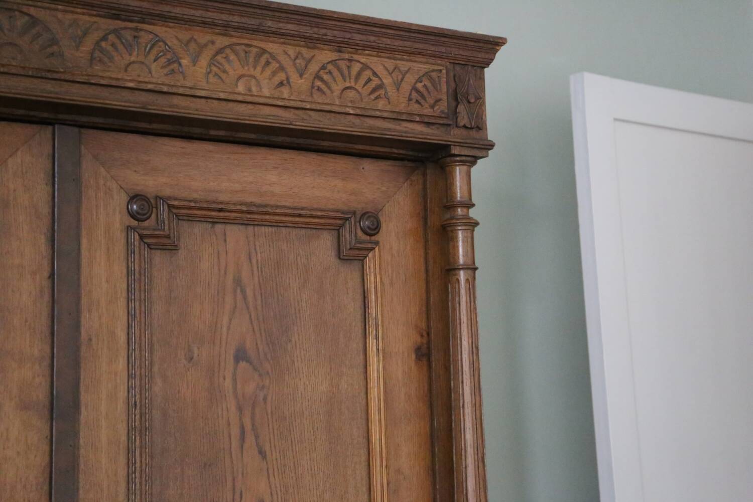 Large linen wardrobe