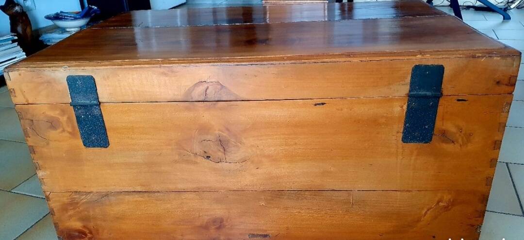 Chinese mahogany chest