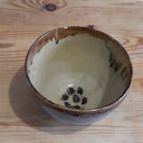Bowl in glazed sandstone Arc Terres Bergerac