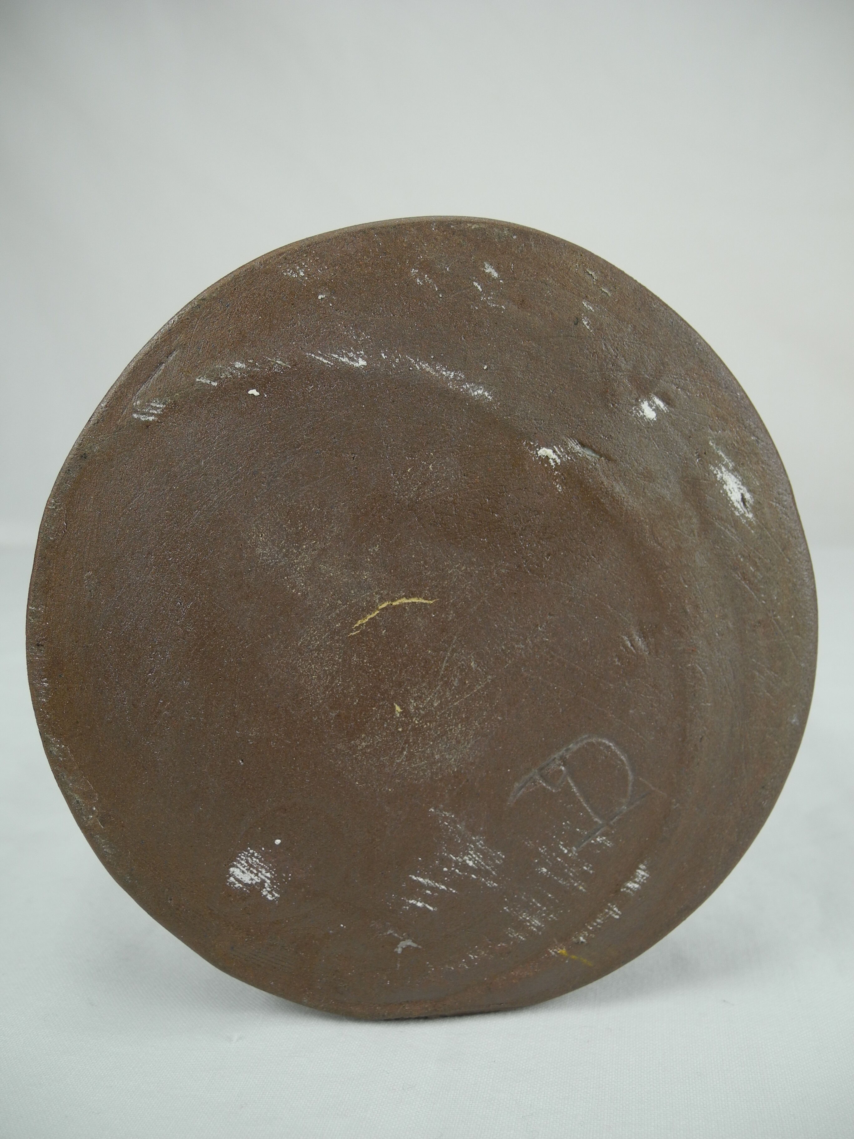 Old candlestick sandstone candlestick kerzenleuchter vintage shabby deco