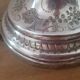 Paire de bougeoirs en argenture 1900