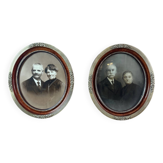Pair of old photographs
