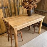 Table de ferme restaurée
