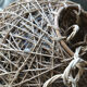 Hemp and rattan ball pendant lampshade