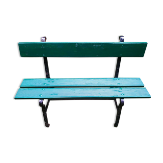 Banc de jardin bois et fonte