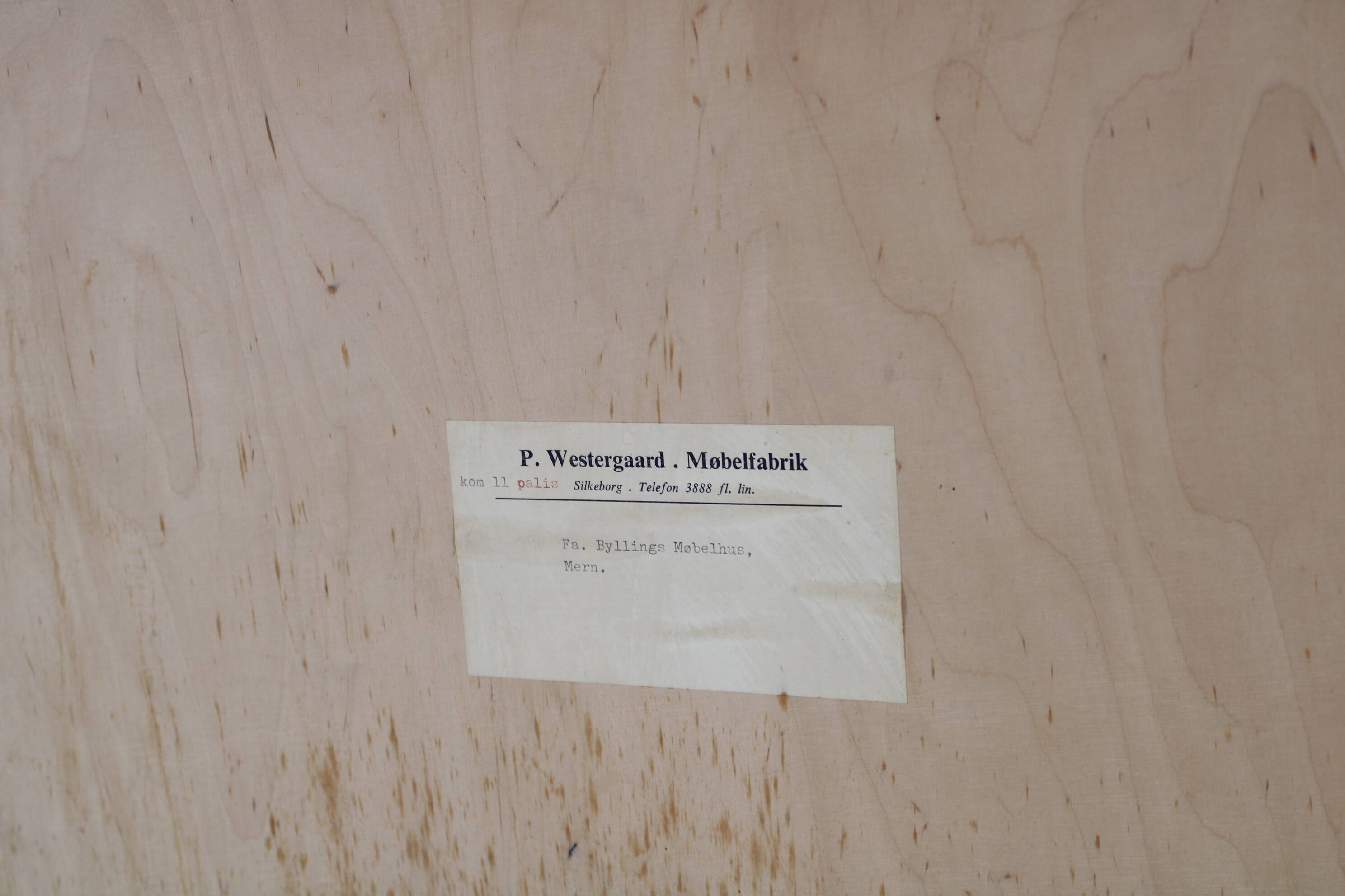 1960s E. Jensen & J. Andersen Chest of Dreawers for Westergaard Mobelfabric , Denmark