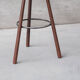 Brutalist mid-century 'Marbella' bar stool (up to 8 available)