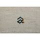 1970s Turkish Oushak Handmade Wool Cotton Beige Runner Rug 116x344