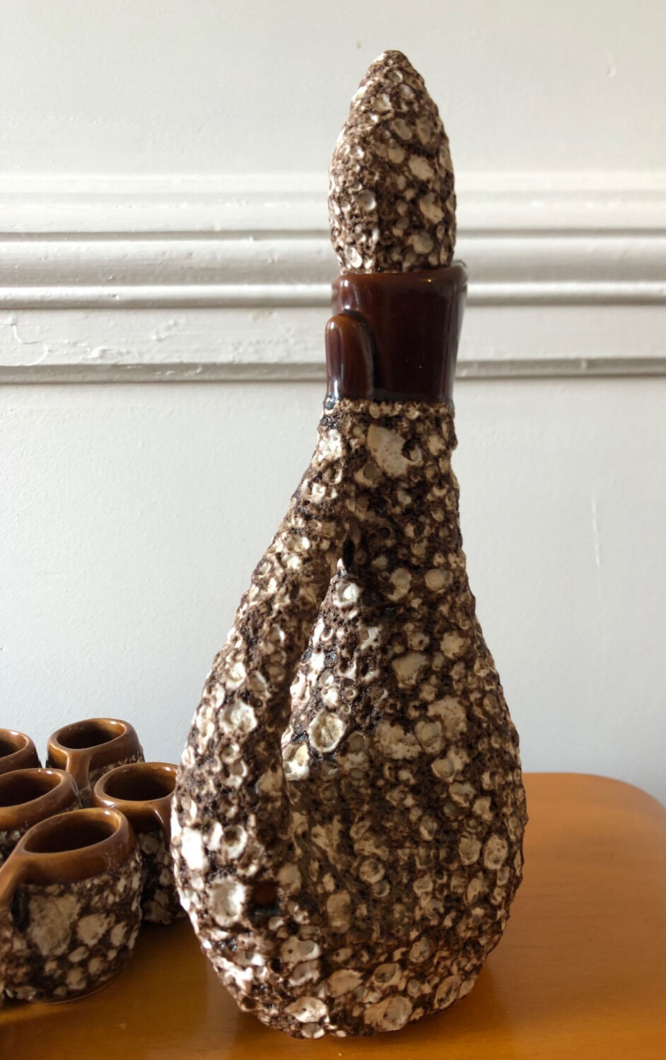 Vallauris fatlava liqueur set