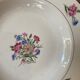 6 old and flowery hollow plates.