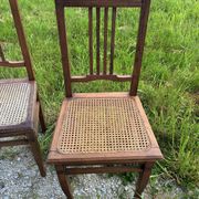 Art Nouveau chair pair