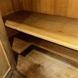 Meuble bas en chêne massif clair, 1940